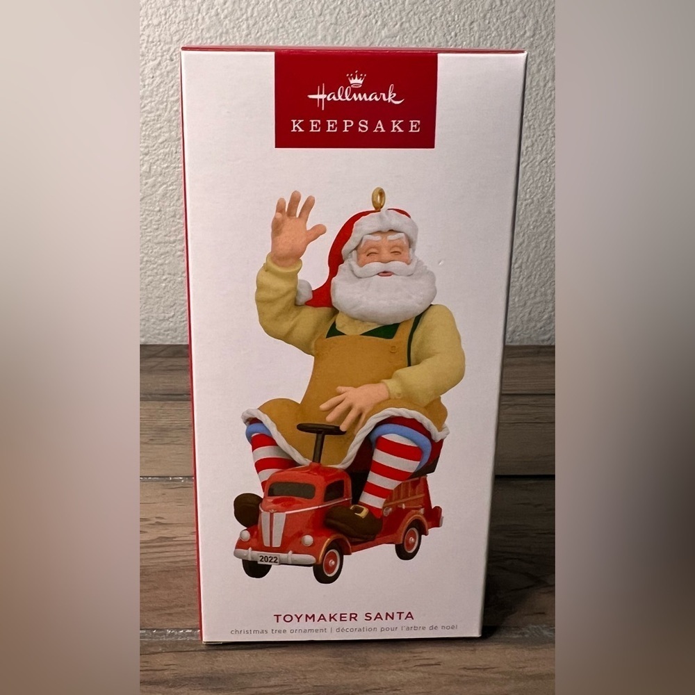 Hallmark Keepsake Christmas Ornament NIB 2022 Toymaker‎ Santa #23 In Series